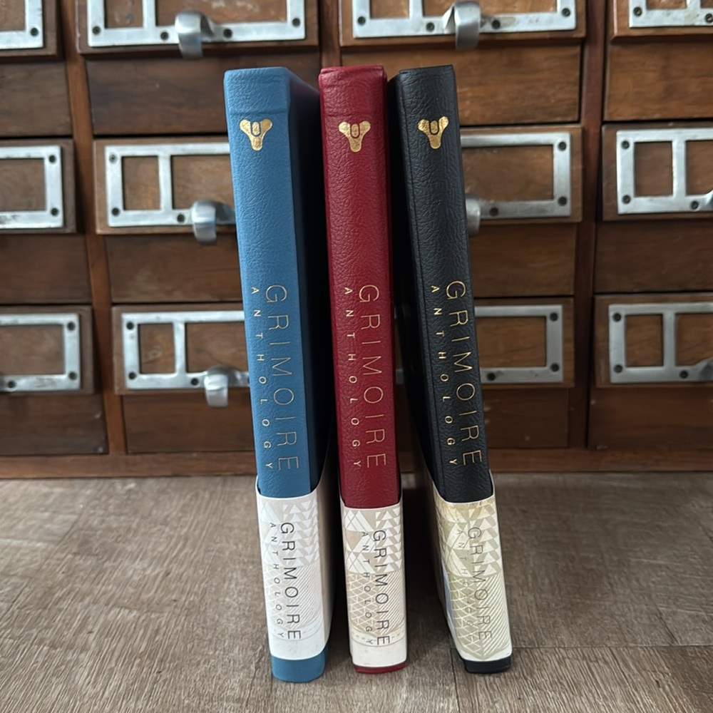 Destiny Grimoire Books Volumes I, II, III by Bungie